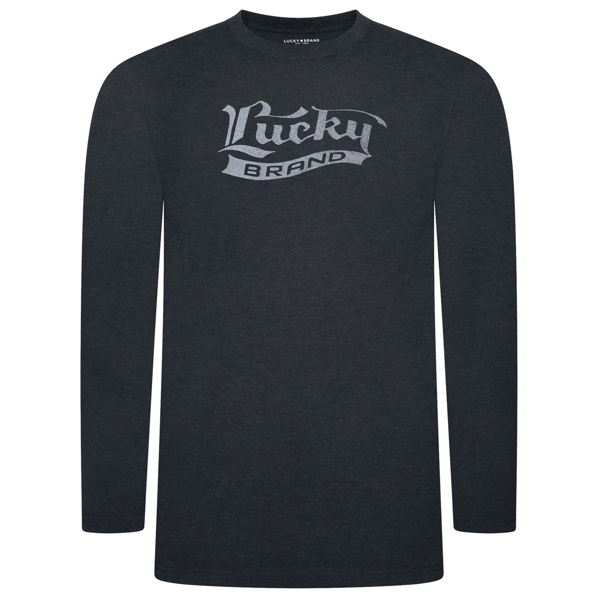 Lucky Brand Crew Neck & Closed Hem Flannel Pant Pyjama Set