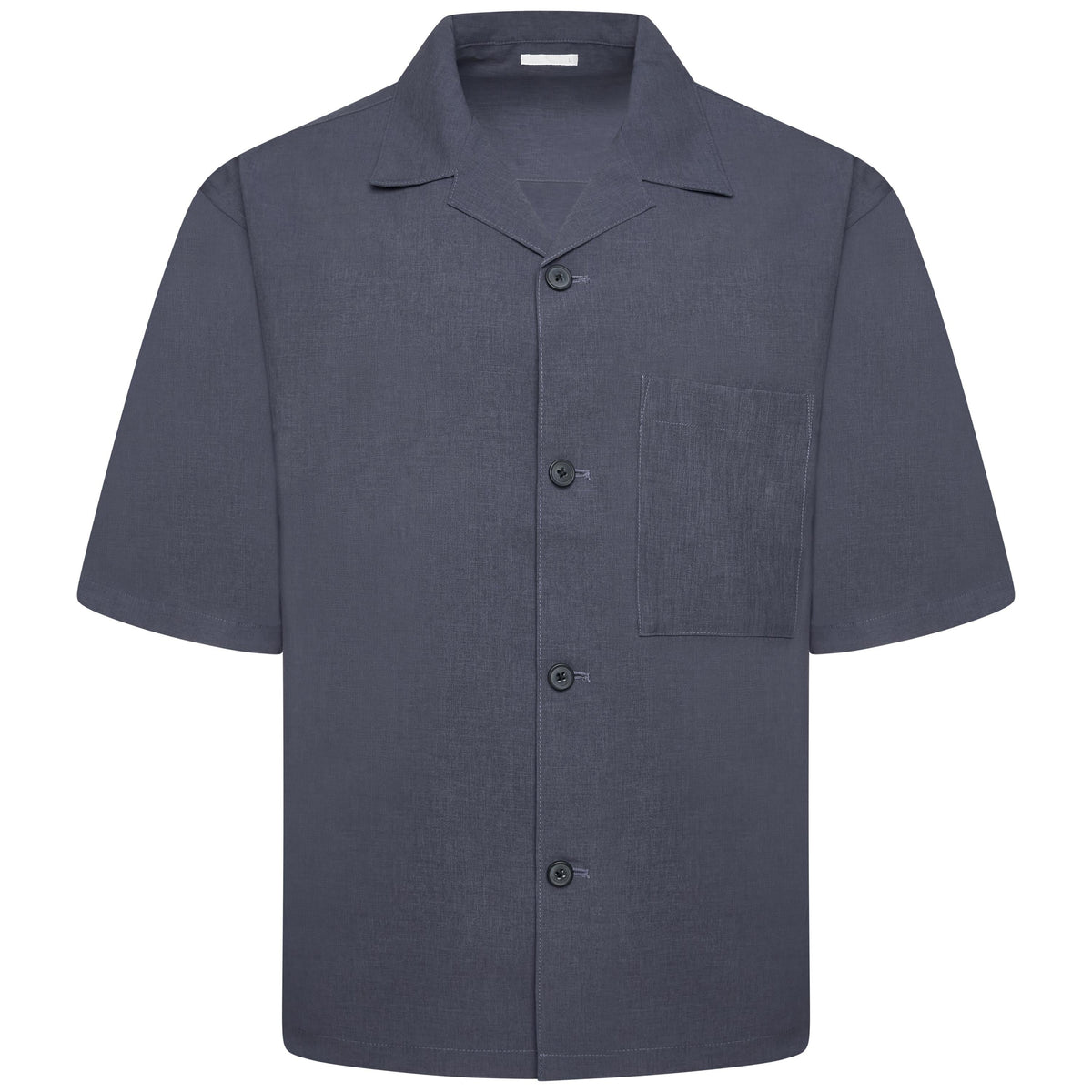 Full Button Open Collar Summer Shirt