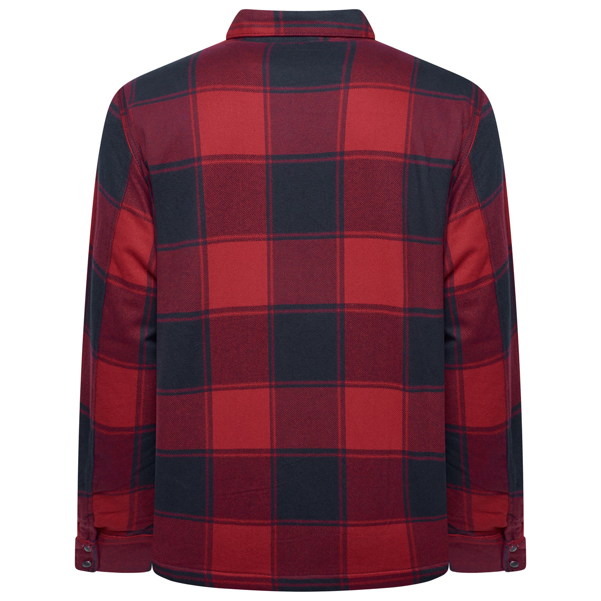 Wrangler Sherpa Lined Flannel Snap Shirt Jacket