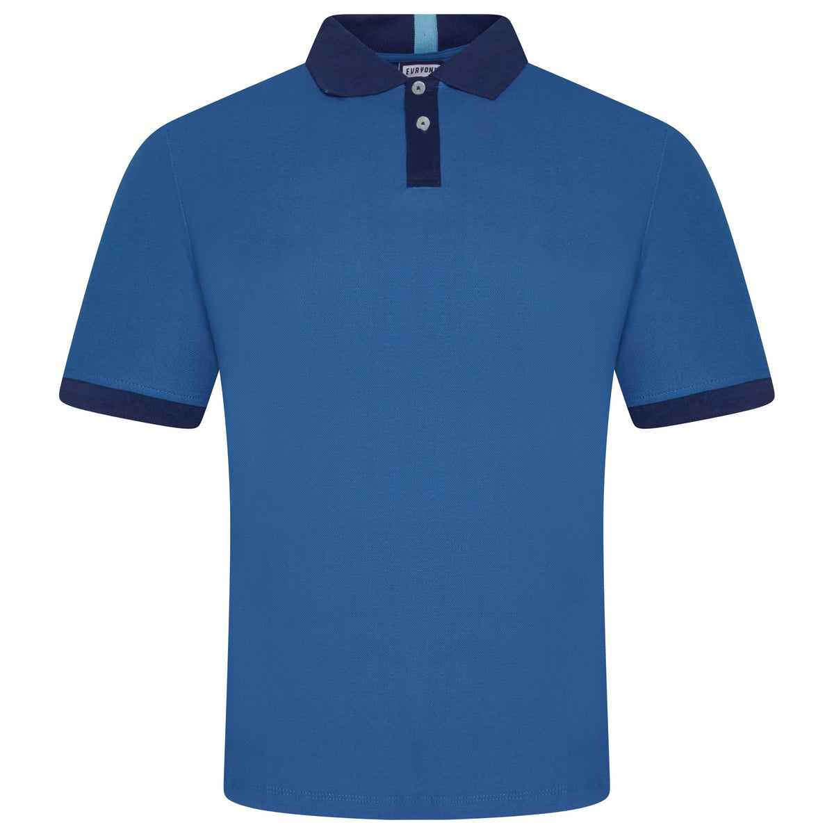Evryone Contrast Collar Polo Shirt